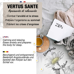 ORIGEENS Thé aux Fleurs de Camomille Bio d'Europe, 100 g | Thé en feuilles, thé biologique pour le sommeil et la digestion | Camomille allemande | Certifié et emballé en Allemagne