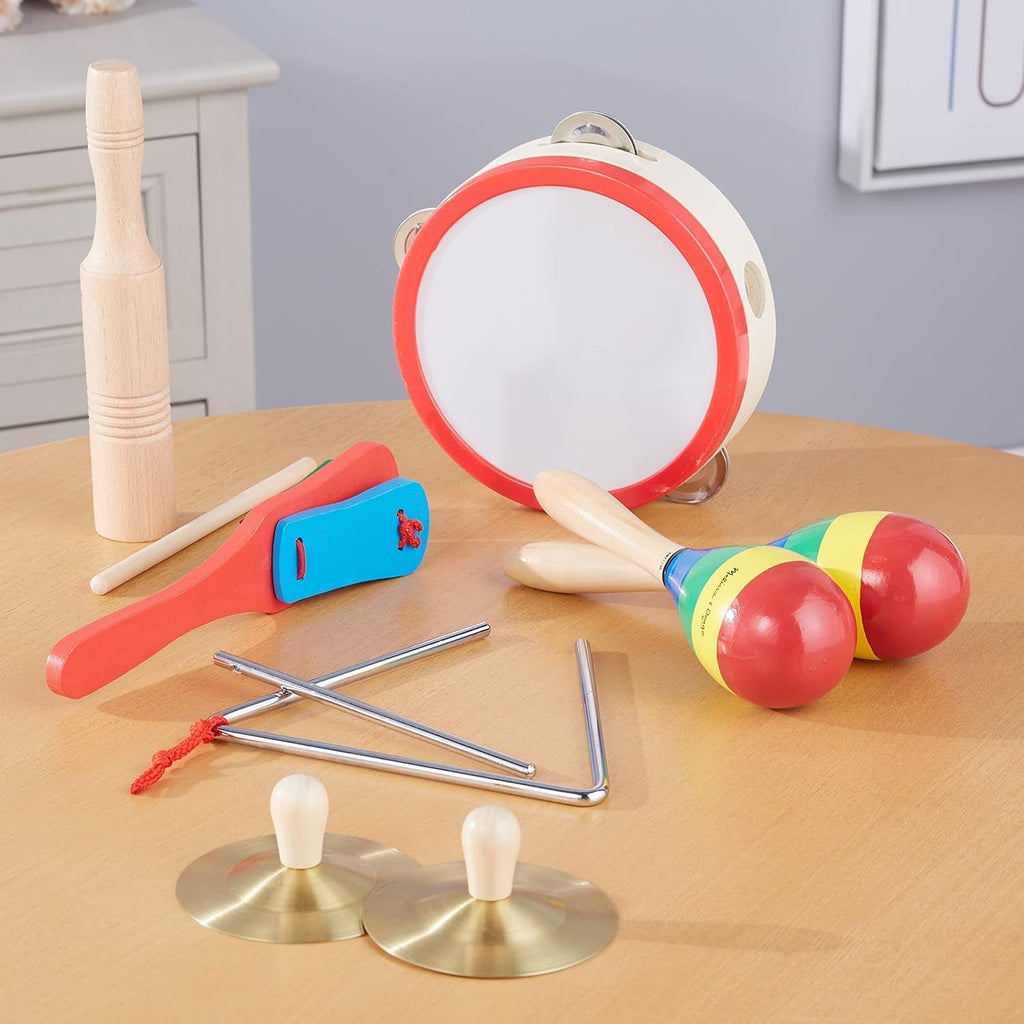 Melissa & Doug A Band in a Box | Jucării educative | Jucării muzicale pentru copii | 3+ | Cadou pentru băieți sau fete Jucarii Bebe Naty Shop