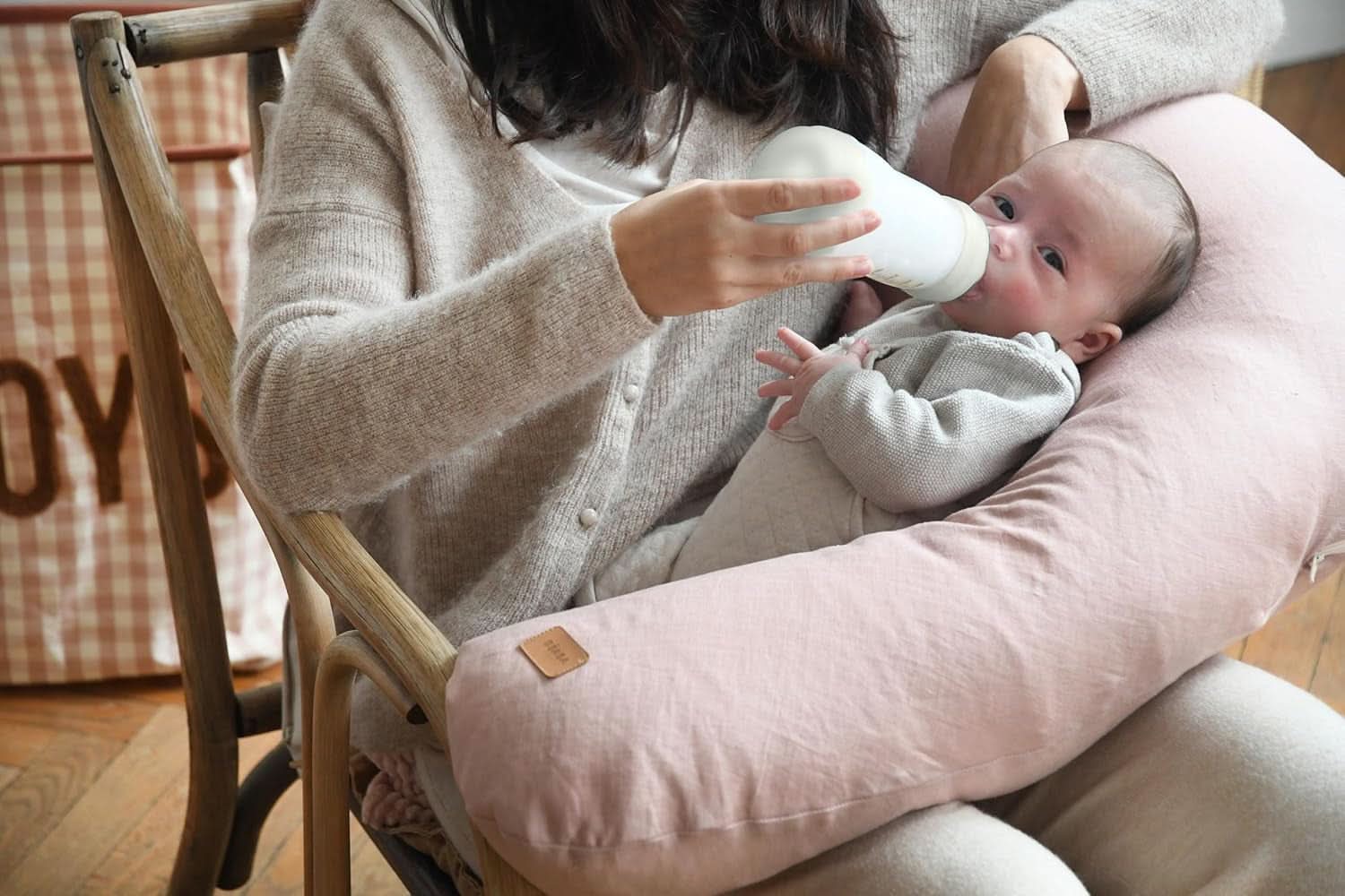 BÉABA, Big Flopsy, oreiller multifonction pour l'allaitement Accessoires Alimentation et Allaitement Bebe Naty Shop