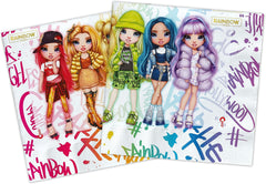 - Serviettes en papier compostables Rainbow High (33 X 33 Cm, double toile), 20 pièces, multicolores, 24070