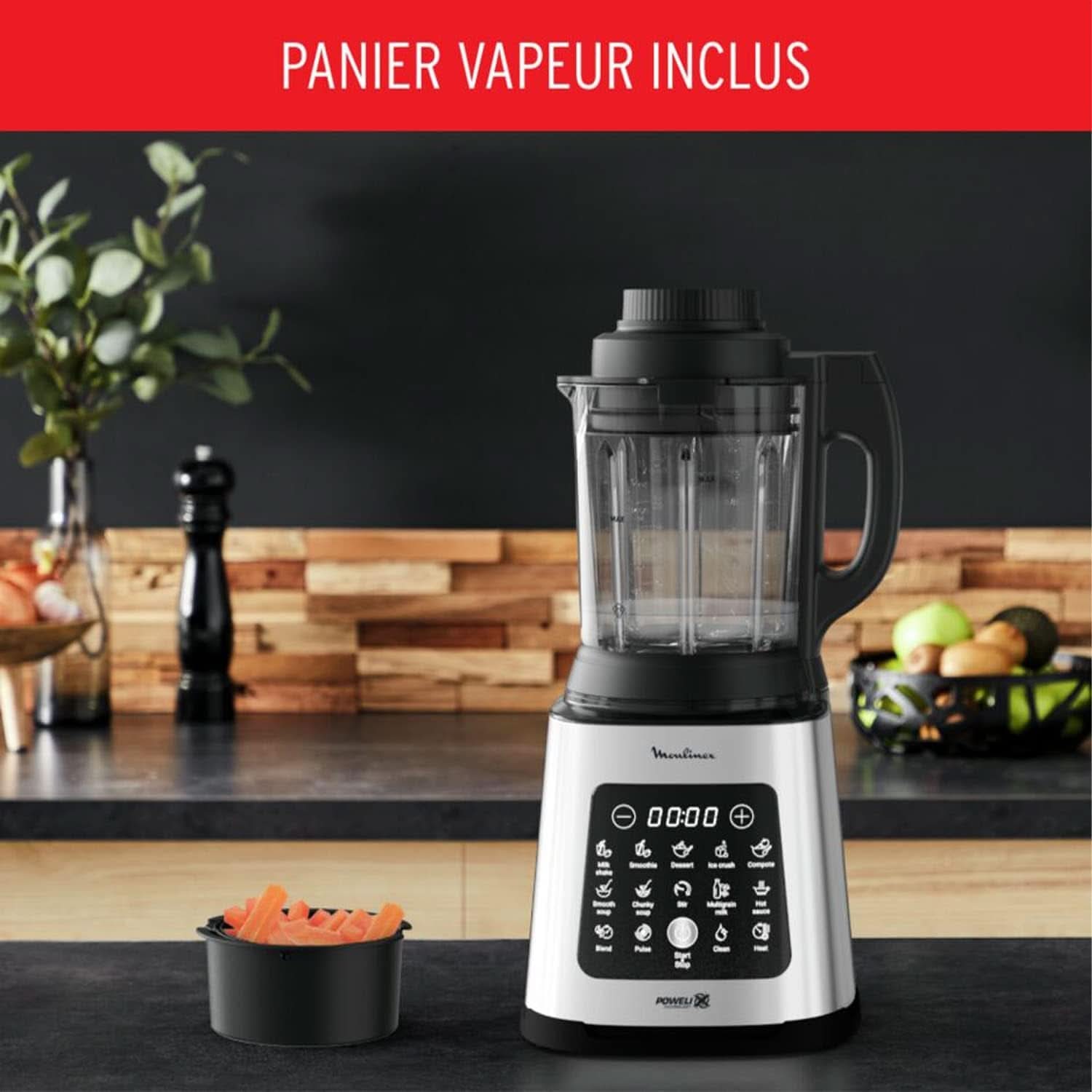 Perfectmix Cook, batteur sur socle avec 10 programmes automatiques, 1400 W, prépare des recettes chaudes et froides Mère et Enfant Naty Shop