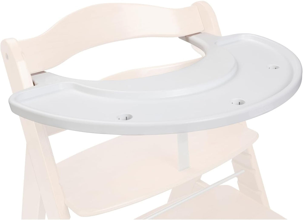 hauck Play Music, Zebra - Xilofon joc muzical de la 12 luni Compatibil cu placa de joc Play Tray pentru Alpha+, Beta+ și Arketa scaun înalt din lemn, jucărie din lemn pentru copii Promovează coordonarea ochi-mână Jucarii Bebe Naty Shop Tava de joacă Alpha, alb O singură placă de joc