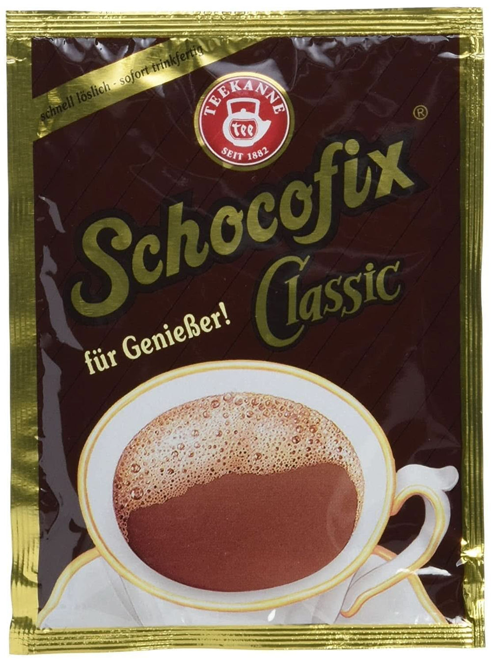 Teekanne Schocofix chocolat à boire, paquet de 50 x 25 grammes Cacao et Chocolat Chaud Naty Shop