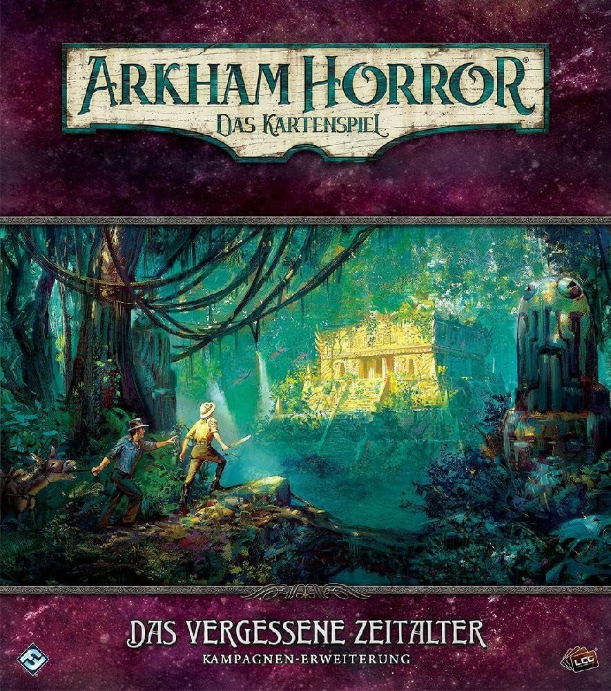 Fantasy Flight Games, Arkham Horror : LCG, jeu de base, jeu expert, jeu de cartes, 1 à 4 joueurs, à partir de 14 ans, 45 minutes et plus, allemand, multicolore, coloré