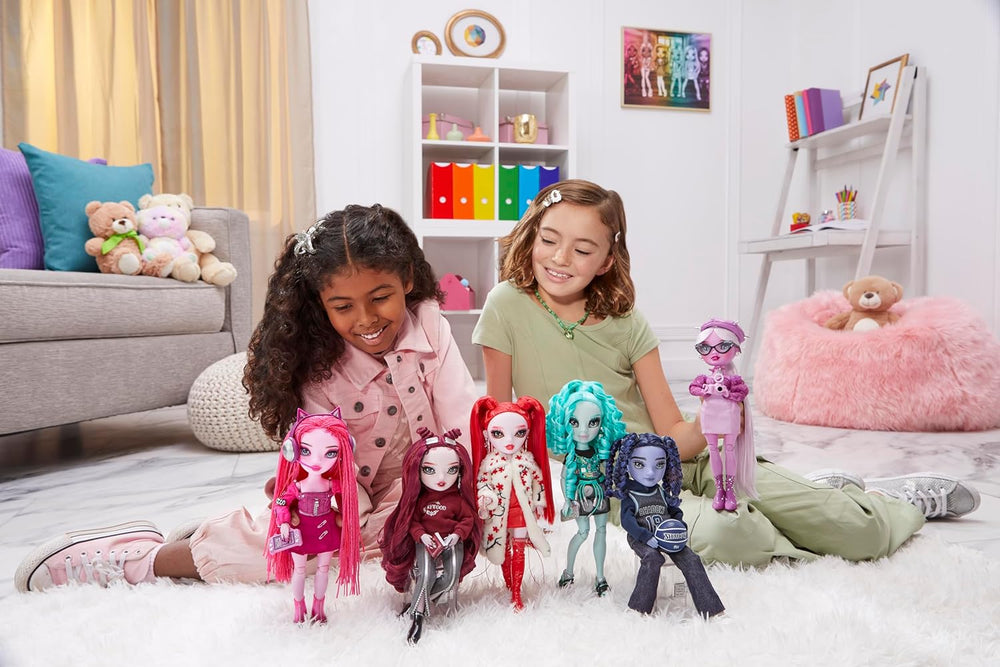 Rainbow High Shadow High Serie 3 - Berrie Skies - Vert Modepuppe - Tenues modernes et plus de 10 accessoires de jeu de Bunte - Idéal pour les enfants de 4 à 12 ans et les petits