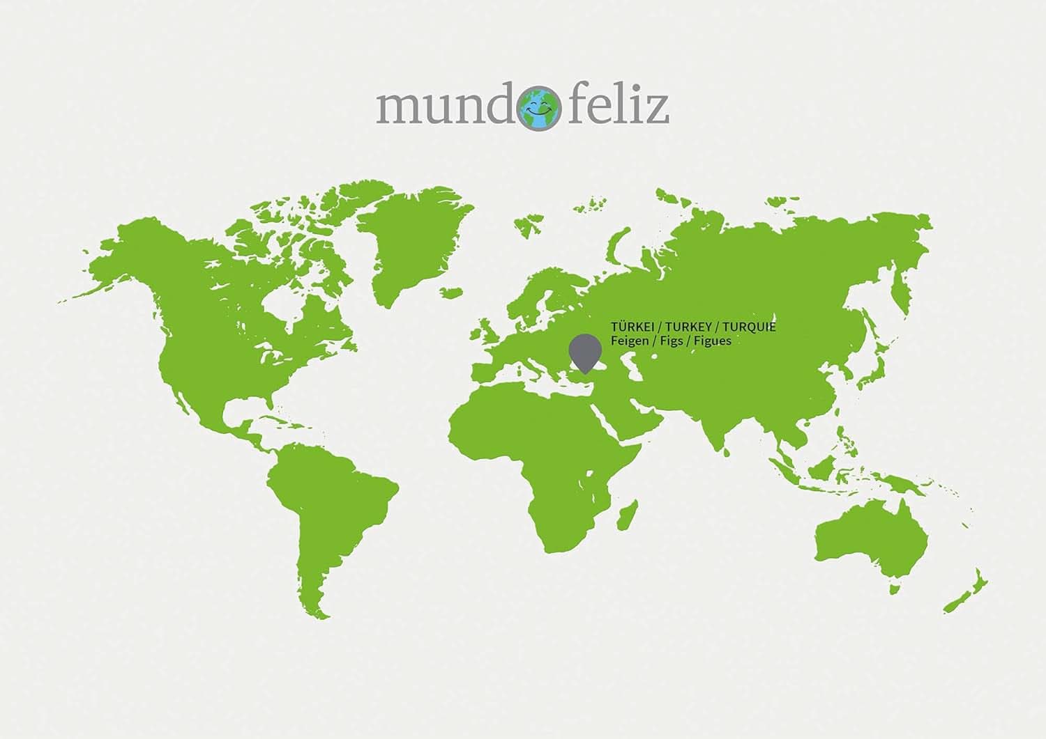 Mundo Feliz Smochine uscate din agricultura ecologică, 2 x 500 grame Produse deshidratate Naty Shop