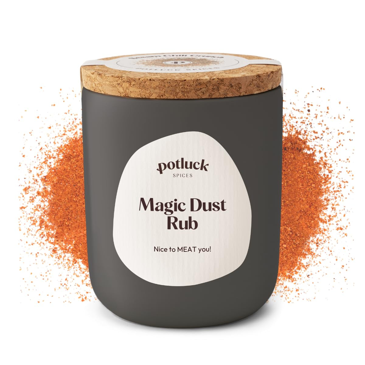 Repas-partage | Burger aux épices | Würzmischung im Keramiktopf | 100g | Végétalien, sans gluten et avec des ingrédients naturels