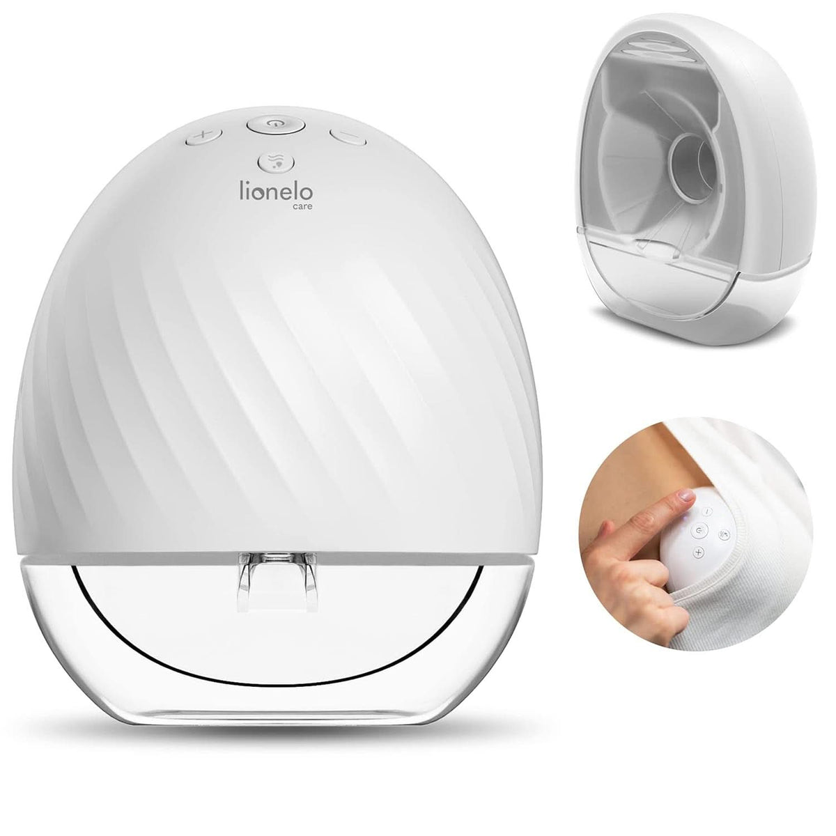 Tire-lait électrique LIONELO Fidi Free 2, mode massage, 5 niveaux d'intensité Accessoires Alimentation et Allaitement Bebe Naty Shop