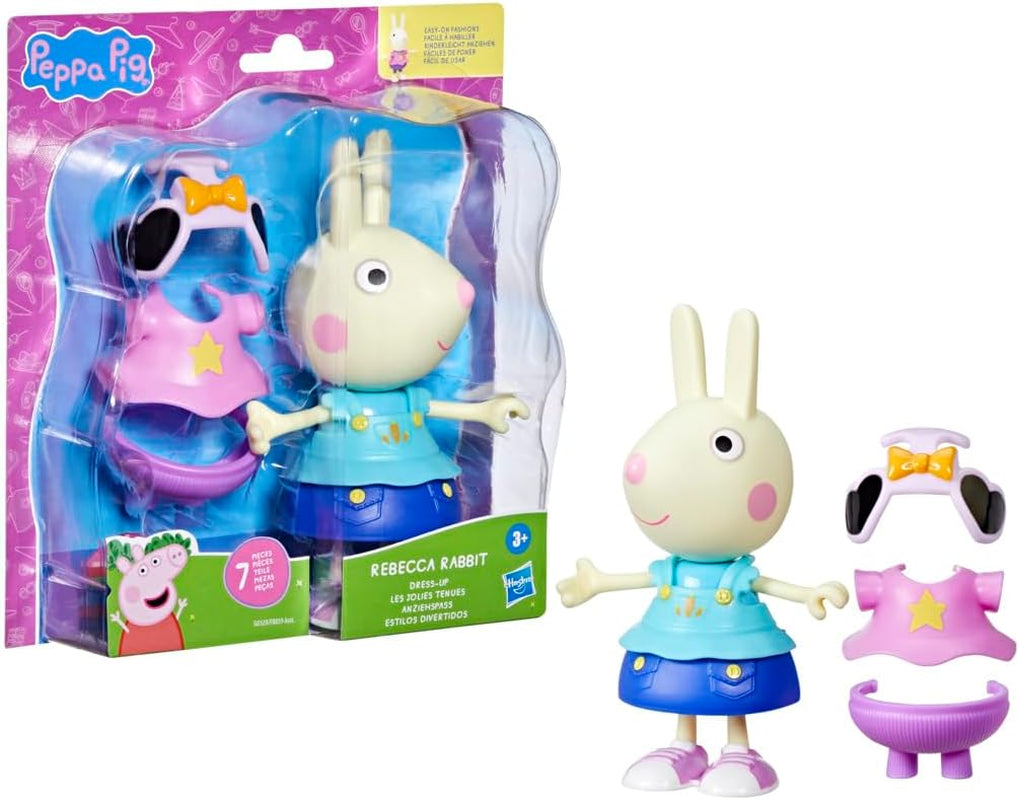 Peppa Pig Luisa Spoon – Figurine à habiller amusante, poupée fille de 15 cm avec accessoires et vêtements, ensemble de jouets interactifs pour les tout-petits à partir de 3 ans