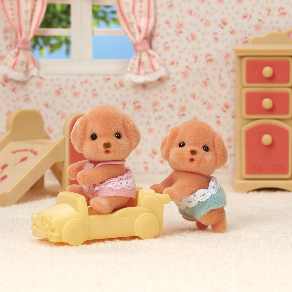 SYLVANIAN Families - Die Zwillinge Pudel – 5425 – Bébés