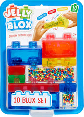 Goliath Jelly Blox – 10 pièces Blox-Set, 10 blocs de construction grands et souples pour enfants à partir de 2 ans, blocs de construction flexibles pour garçons et filles, jouets de construction pour un jeu créatif