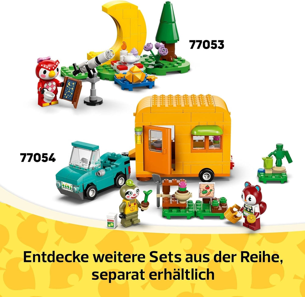 LEGO Animal Crossing Tailoring Sisters Ensemble de construction de jeu de rôle créatif, cadeau pour les filles, les garçons et les fans de jeux vidéo à partir de 6 ans, Ensemble de jeu d'aventure 77055 Ensembles de construction Besuche den LEGO-Store