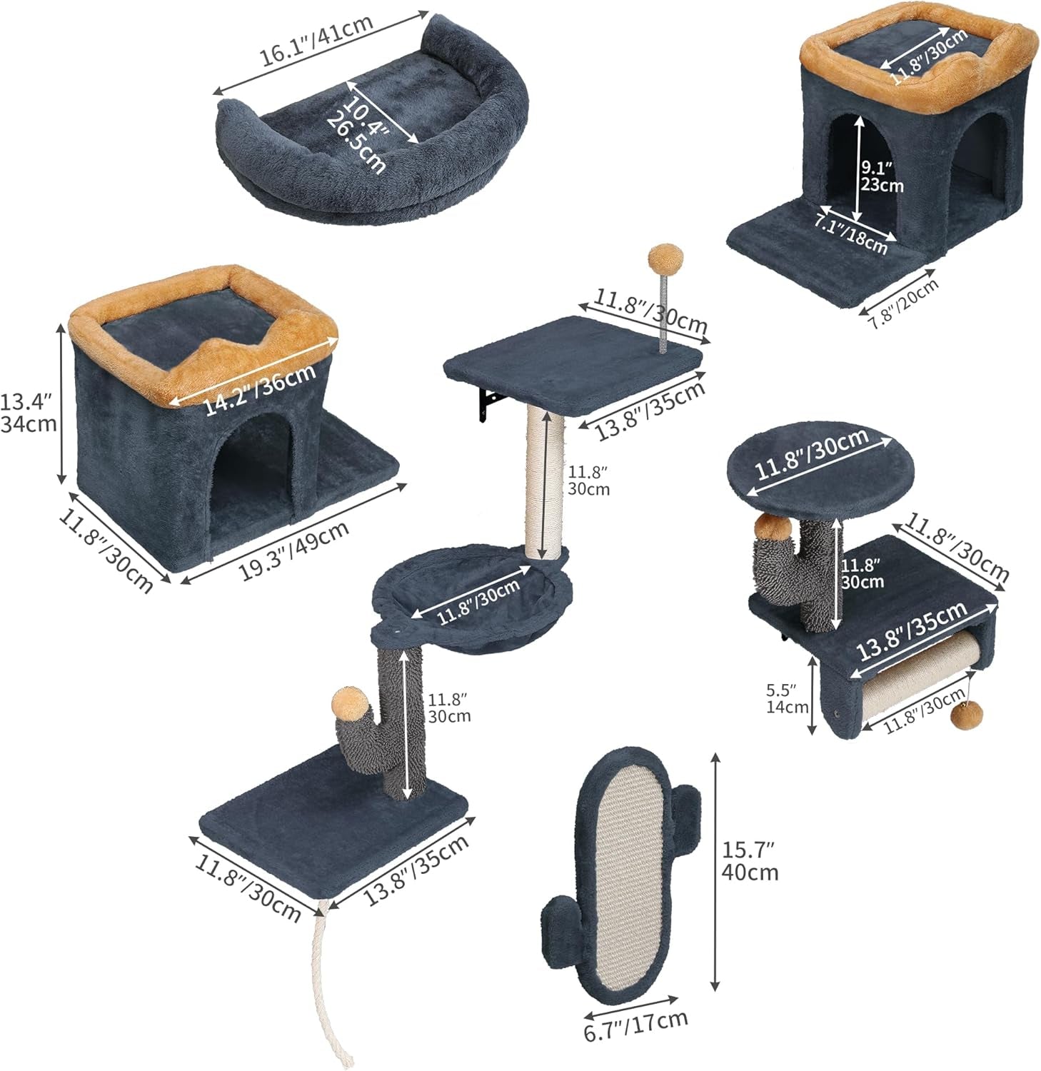 Couvertures et meubles, Animaux, Chats, Lits pour chats, Griffoir, Chats - lits, matelas