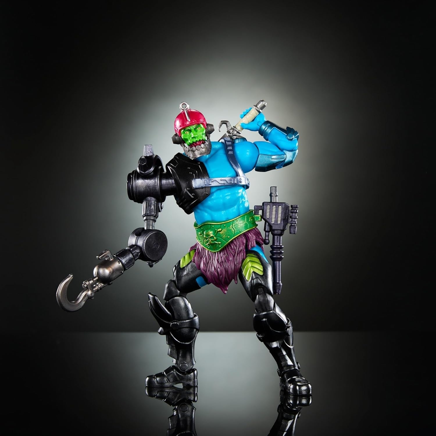 Masters of the Universe Masterverse Masterverse New Eternia Trap Jaw Action Figure, Deluxe Collectible Figure With 30 Movement Points And Several Accessories, Motu Toy, HYC47 Action figures Naty Shop