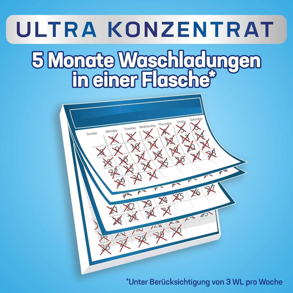 Persil Ultra Concentrate Sensitive Gel (130 lavages), Lessive liquide pour allergies et bébés dans un flacon plus petit pour moins de plastique, Élimine les taches difficiles, Testés dermatologiquement Détergents à lessive Naty Shop