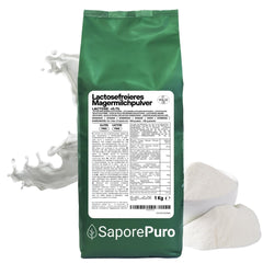 Laktosefreies Magermilchpulver 1 kg | Haute Löslichkeit | Idéal pour les pâtisseries, le pain et les aliments Usage professionnel et industriel Sans lactose Sans gluten