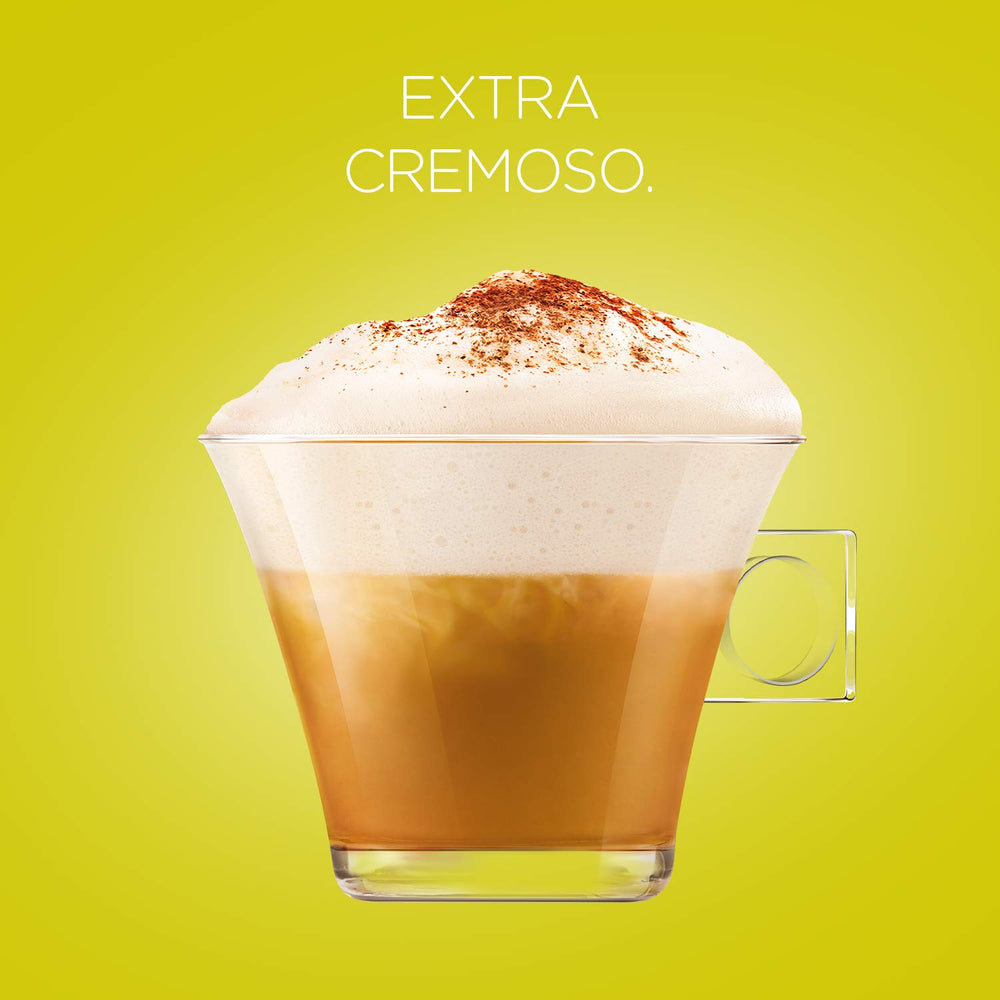 Latte Macchiato Vorratsbox 90 Kaffeekapseln (Espresso aromatique, 3-Schichten -Köstlichkeit aus feinem Milchschaum & Cappuccino