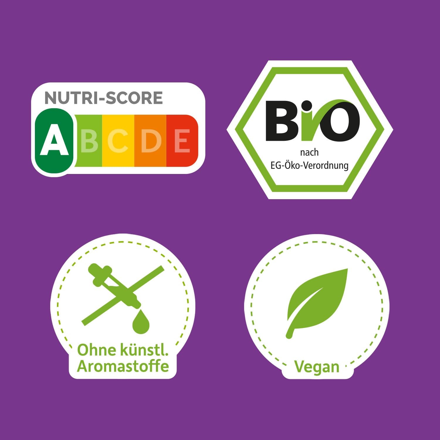 FRECHE FREUNDE KIDS, Bobs & DIKKAs Muesli croquant à la banane et au cacao, Muesli croquant au chocolat pour enfants, faible teneur en sucre, sans additifs, 100 % végétalien, 6 pièces (6 x 280 g)