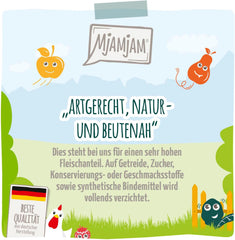 MjAMjAM - Premium Nassfutter für Katzen - Chicks & Friends Box, 9er Pack (9 x 300g), getreidefrei mit extra Fleisch