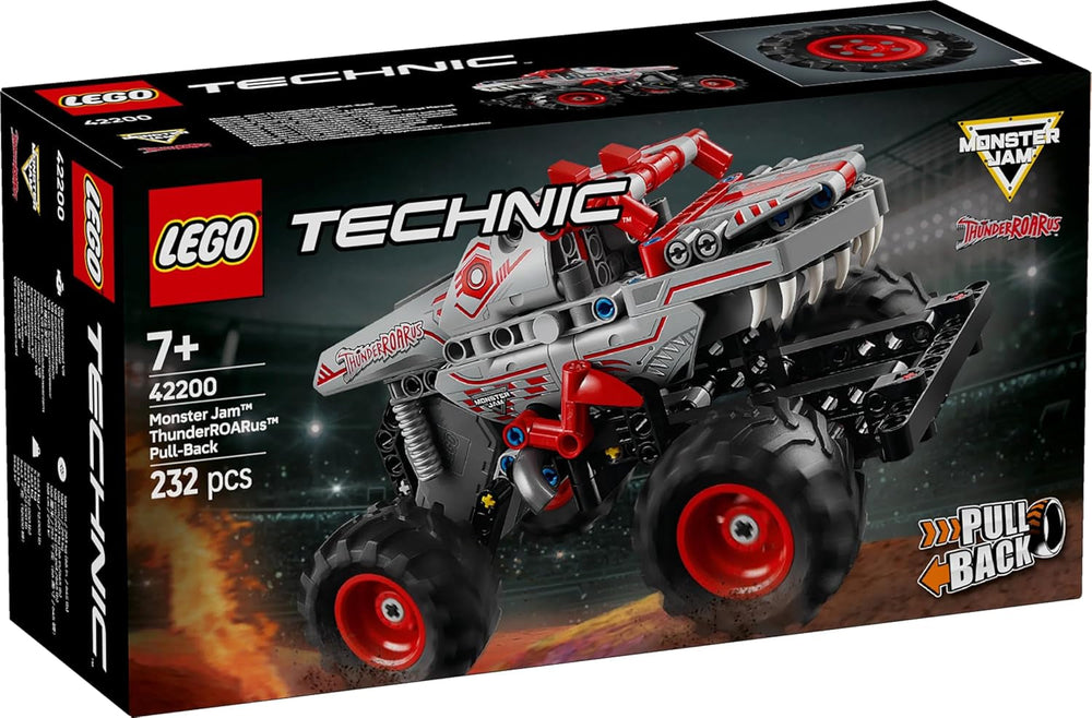 LEGO Technic Monster Jam Thunderroarus Jouet rétractable Monster Truck Jouet de construction pour enfants Cadeau pour garçons et filles à partir de 7 ans 42200 Ensembles de construction Besuche den LEGO-Store