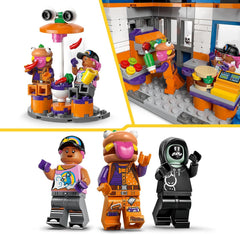 LEGO Fortnite Durrr Burger Restaurant - Jeu de jeu avec Strandbomber, Beefboss, Schmierfink et EIN Skelett Minifiguren - Ensemble de jeu de jeu pour jeunes et filles à partir de 10 ans - 77076