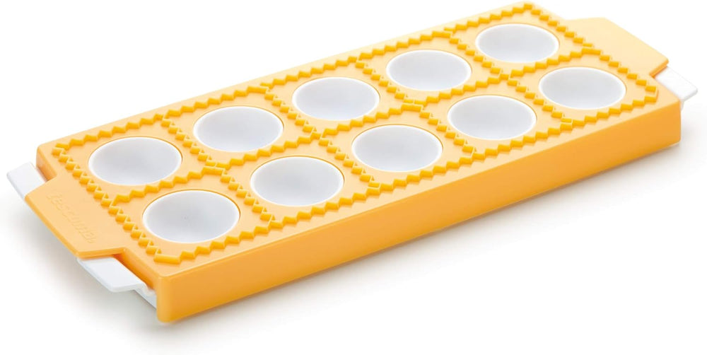 Forme Tescoma pour raviolis ronds, support pour 10 pièces.