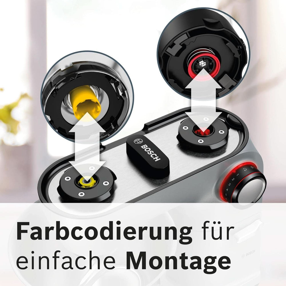 Robot culinaire Bosch Série 8 MUM9AX5S00, bol inox 5,5 L, 1600W Mère et Enfant Naty Shop