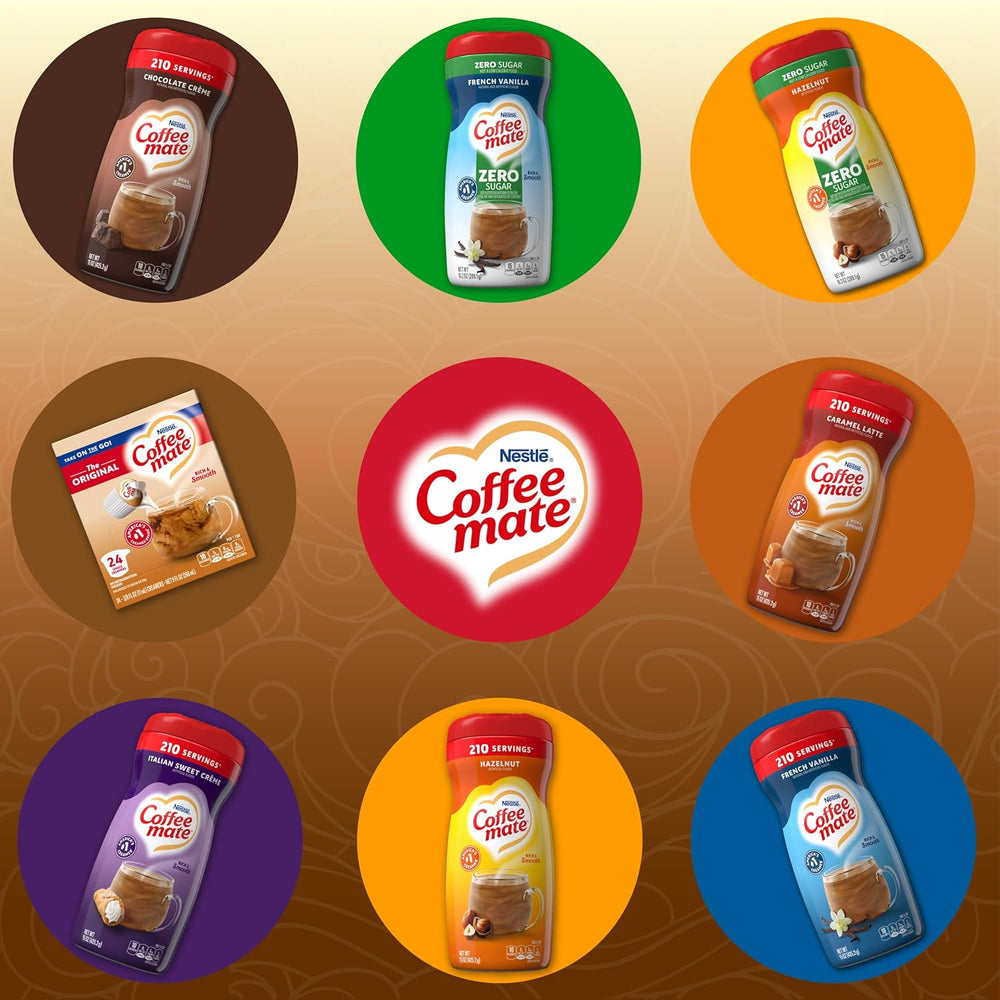 Nestlé Coffee-Mate Original Flüssige Kaffeesahne (24x11ml) Importation américaine !