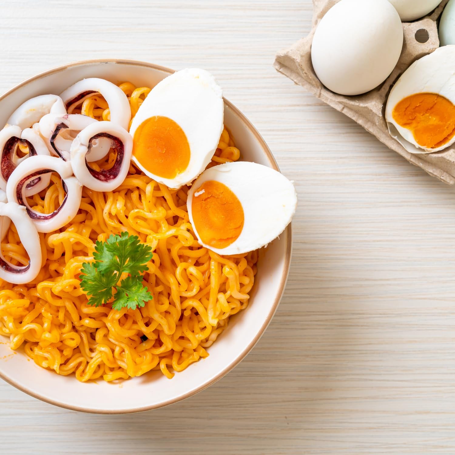 MAMA - Nouilles instantanées à l'œuf salé - Multipack (10 x 85g)