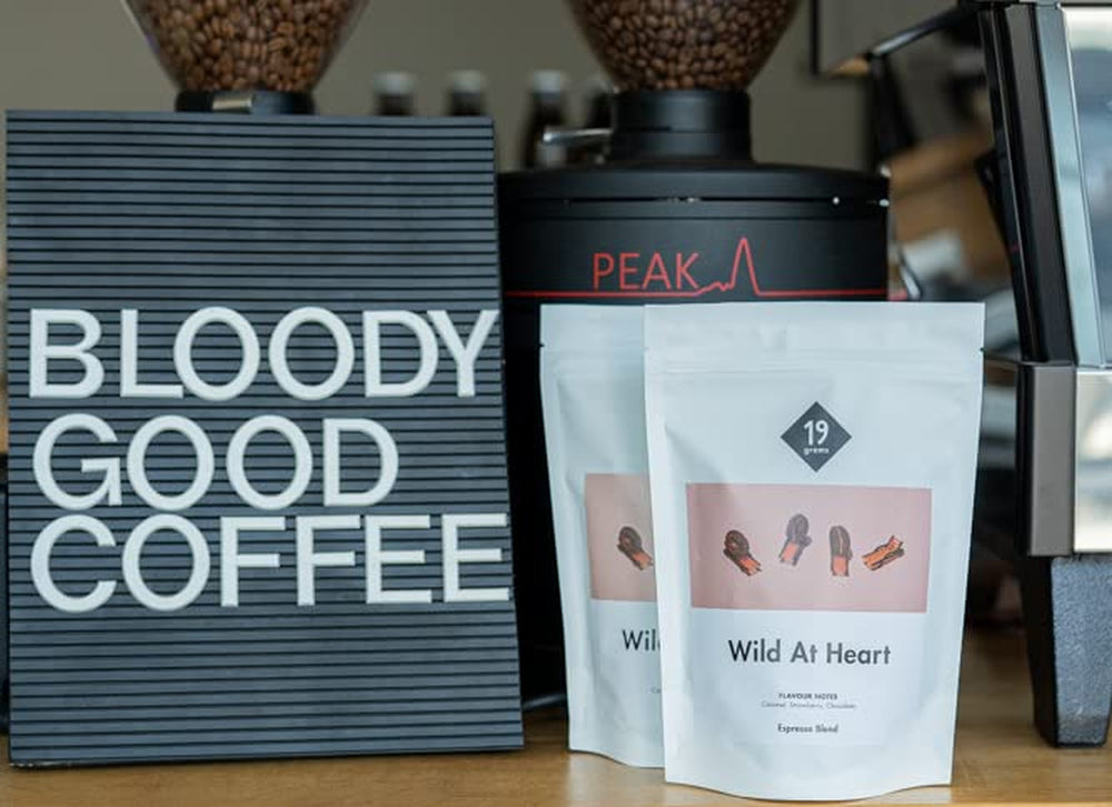 Expresso sauvage au cœur | 250g Oie de Bohnen équitable et durable | frisch geröstet | Cafés à café 100 % Arabica | café de spécialité | 19 grammes de Kaffeerösterei