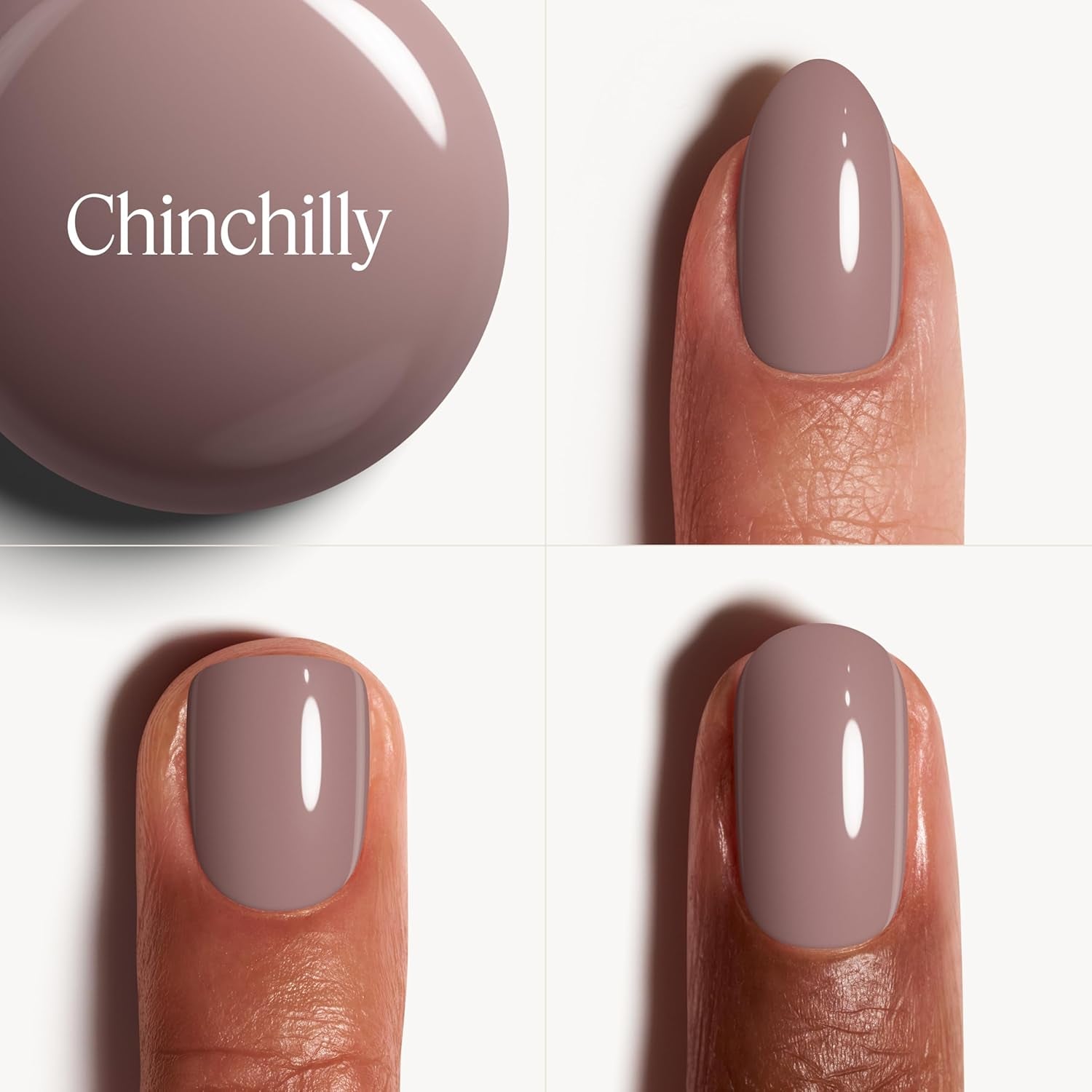 Oja Essie pentru unghii intens colorate, Nr. 77 Chinchilly, Gri, 13,5 ml