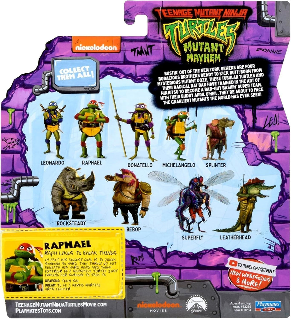TEENAGE MUTANT NINJA Turtles - Figurine de base Raphaël Figurines Naty Shop