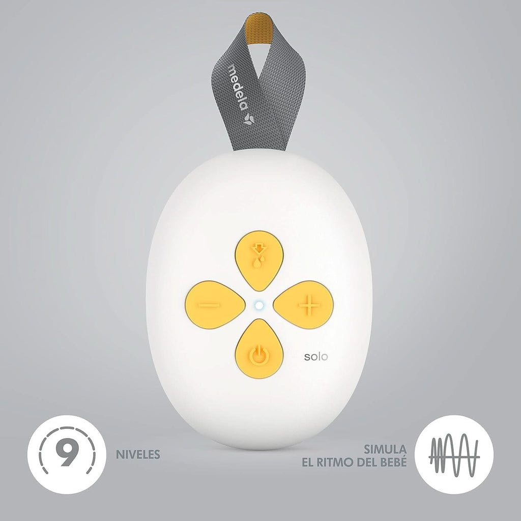 Pompa de sân electrică Medela Solo, cu pâlnie Personalfit Flex și tehnologie de extracție în 2 faze Accesorii Hrana si Alaptare Bebe Naty Shop