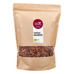 Teeverliebt - Ceai de fructe vrac, fructe de pădure locale, 1000 g I Ceai de fructe vrac I Compoziție echilibrată a amestecului de ceai din fructe de pădure locale I Ceai de fructe vrac bio, 1 kg