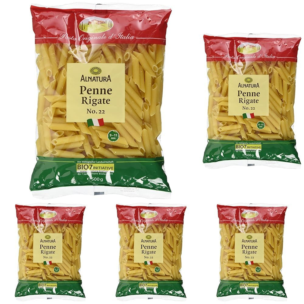 Pâtes biologiques Penne Rigate, 500g