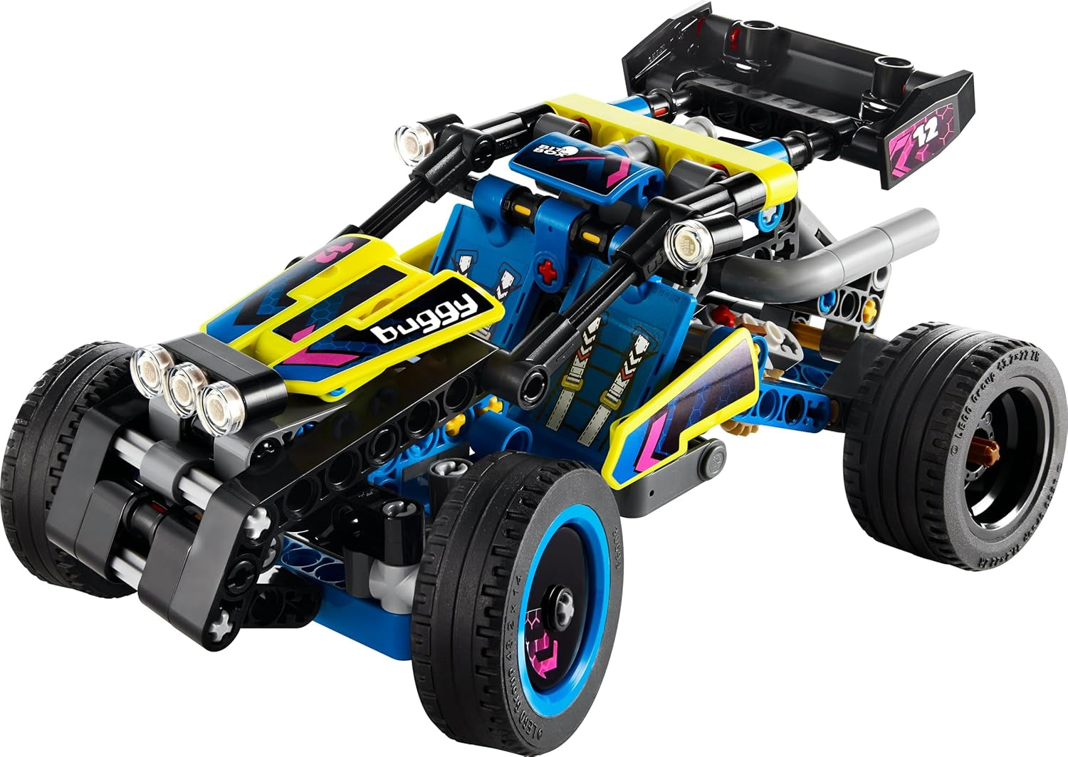 LEGO Technic Offroad Racing Buggy Car Jouet pour enfants Buggy Racing Car Kit de construction Cadeau pour garçons et filles de 8 ans Modèle de voiture de rallye 42164 Jeux de construction Besuche den LEGO-Store