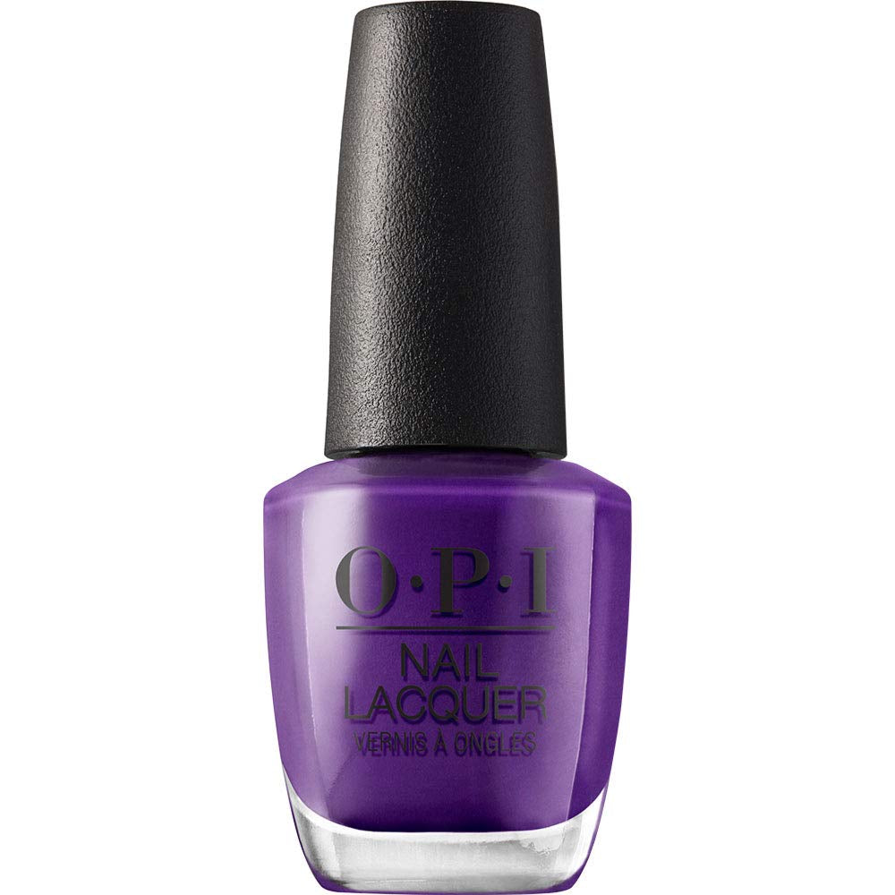 OPI Nail Lacquer Violet Shades - Vernis à ongles à séchage rapide, résistant aux éclats et longue durée - dure jusqu'à 7 jours - avec pinceau ProWide extra-large