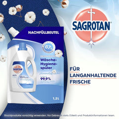 Sagrotan Détergent pour l'hygiène du linge Sky Fresh Recharge - effet désinfectant, pour un linge hygiéniquement propre et frais Détergents à lessive Naty Shop