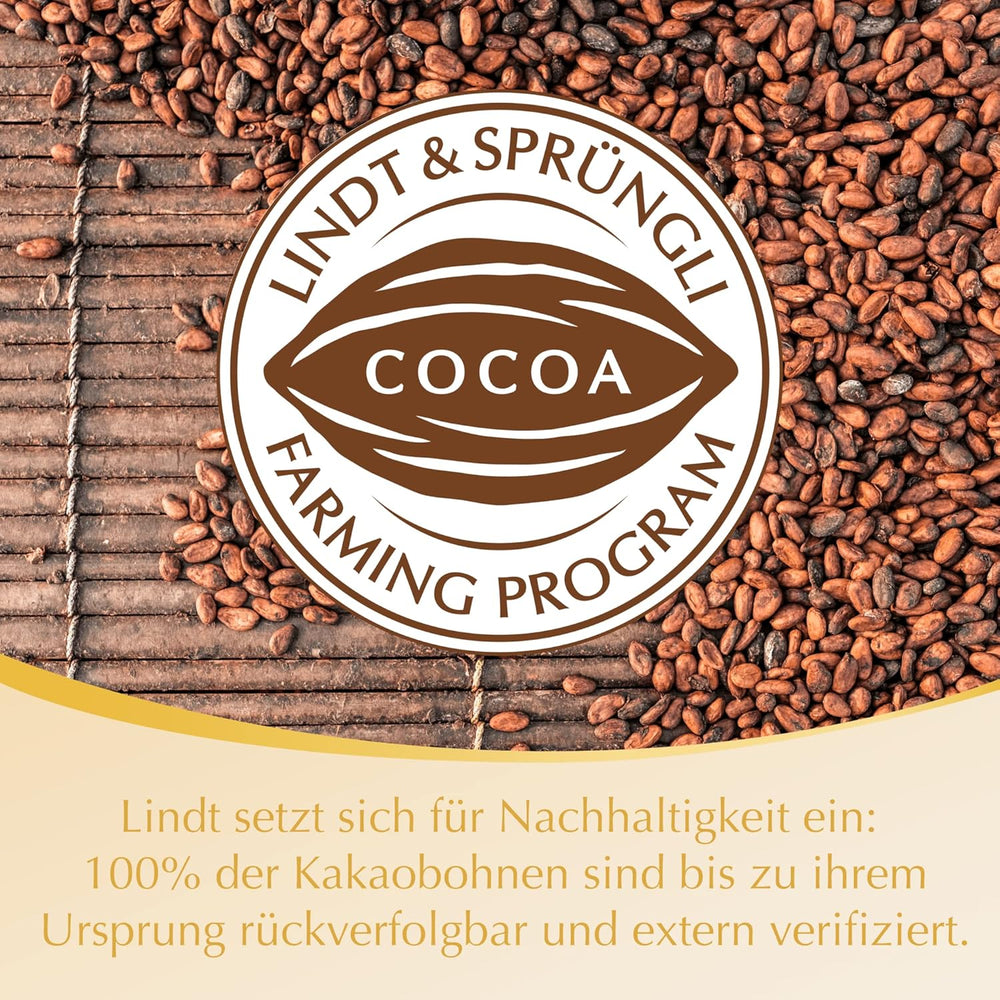 Boules de chocolat Lindt Marc de Champagne | 700 g env. 56 bonbons au chocolat au lait fourrés raffinés, contiennent de l'alcool | Colis en vrac | Cadeau de chocolat | Cadeau chocolat