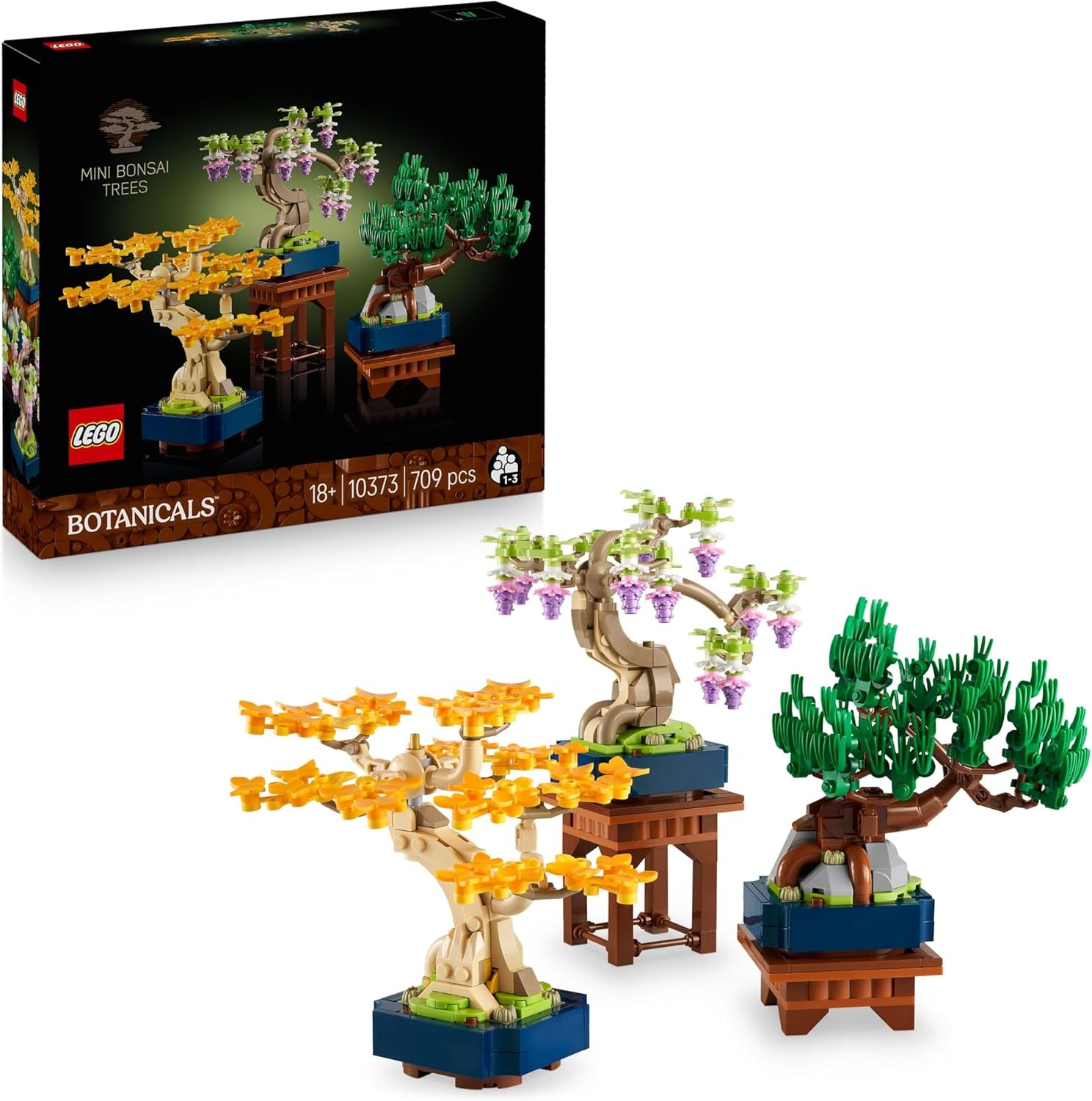 LEGO Botanicals Bonsai Baum Set for Erwachsene - Pflanzen Home Deko Set - DIY Project and entspansende creative Aktivität - Giftidee for Frauen and Männer - Botanik Kollektion 10281