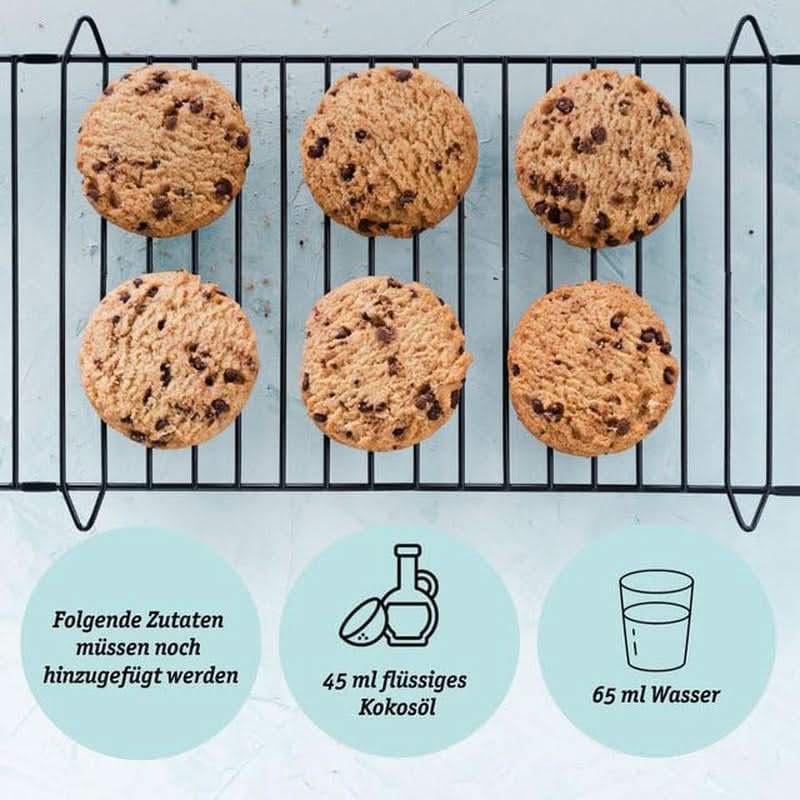 Mélange pour biscuits au chocolat vegan, sans sucre ajouté, à la farine d'amande Naty Shop Kitchen