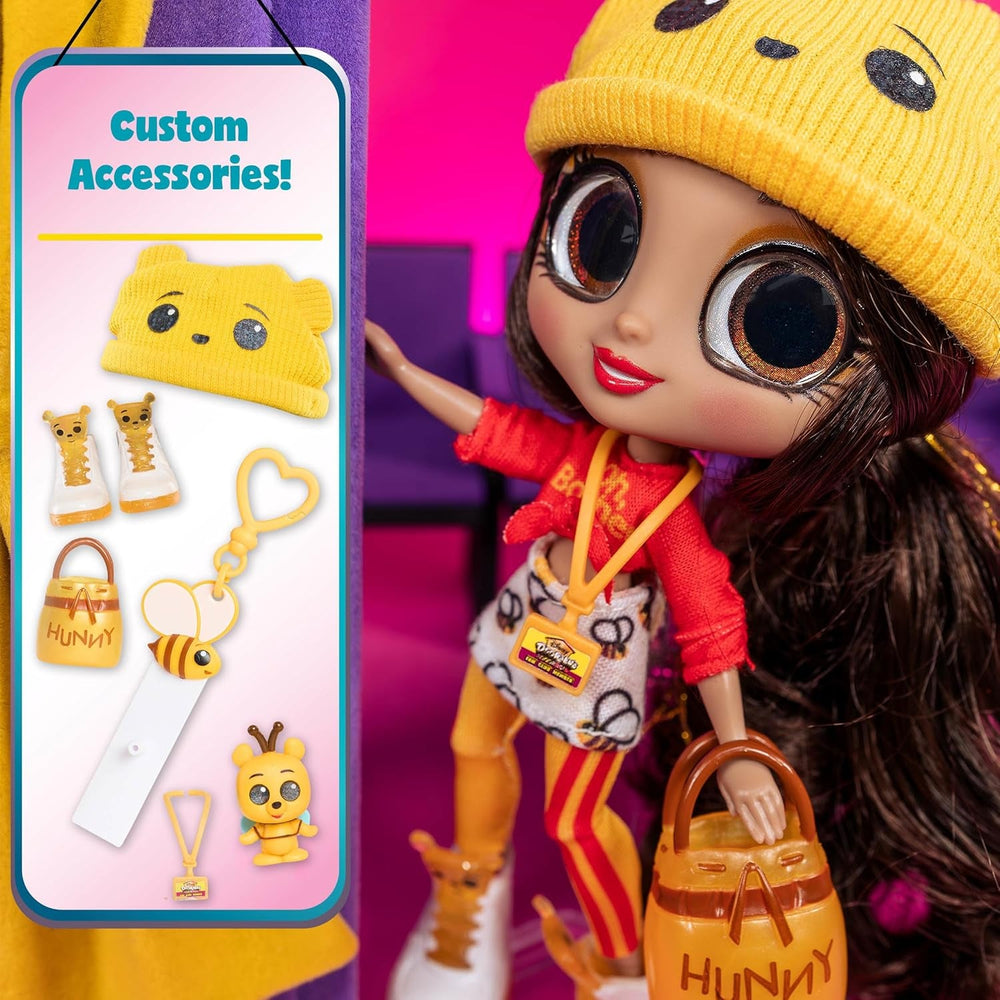 Disney Doorables Adoorbs Serie 1 Sammlerpuppen mit Zubehör, 14cm, Fashion-Puppe, Spielzeug ab 5, Just Play