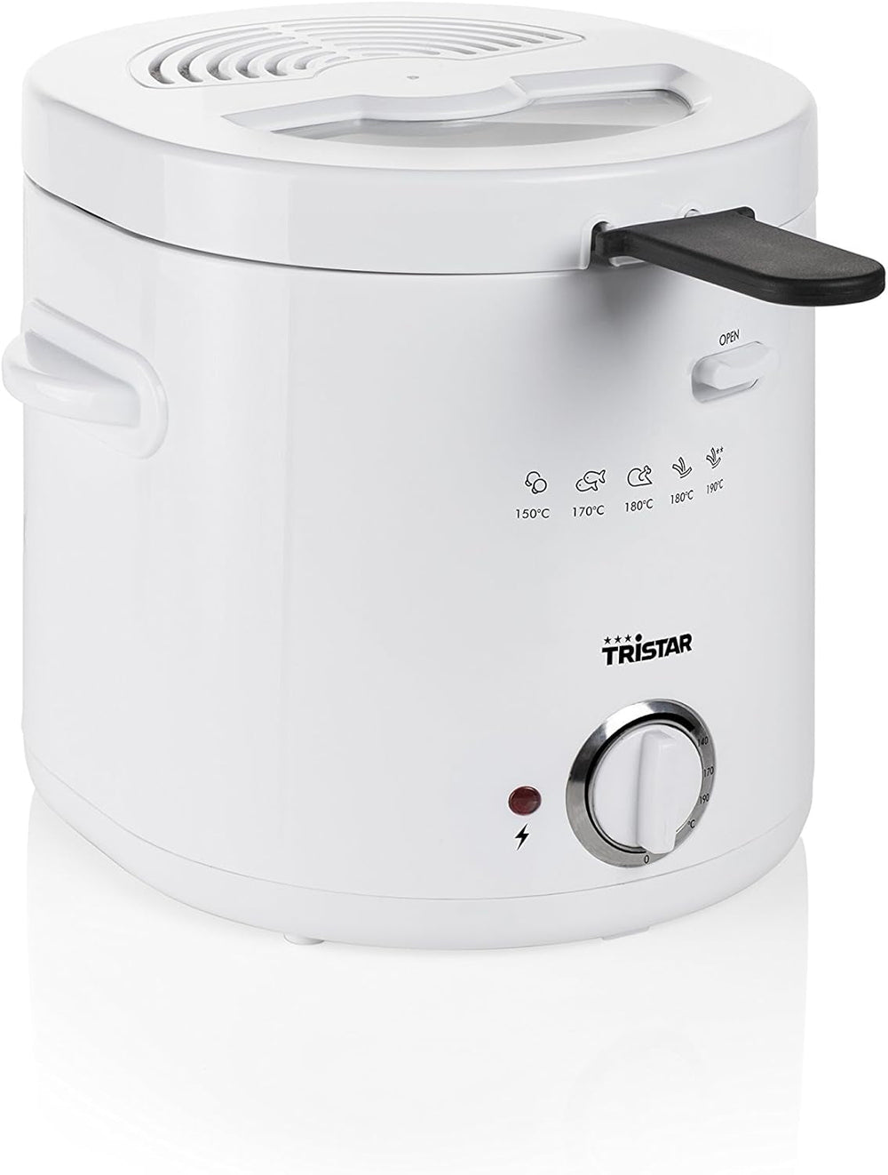 Friteuse Tristar FR-6941 - thermostat, 1,5 L, 1000 W, blanc Electroménager Naty Shop