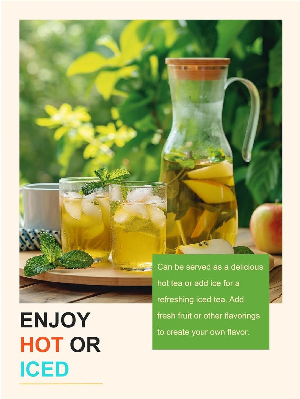 Ceai verde premium Teelux vrac 200 g din China, vegan, răcoritor, bogat în antioxidanți, ceai verde natural pur, frunze de ceai vrac