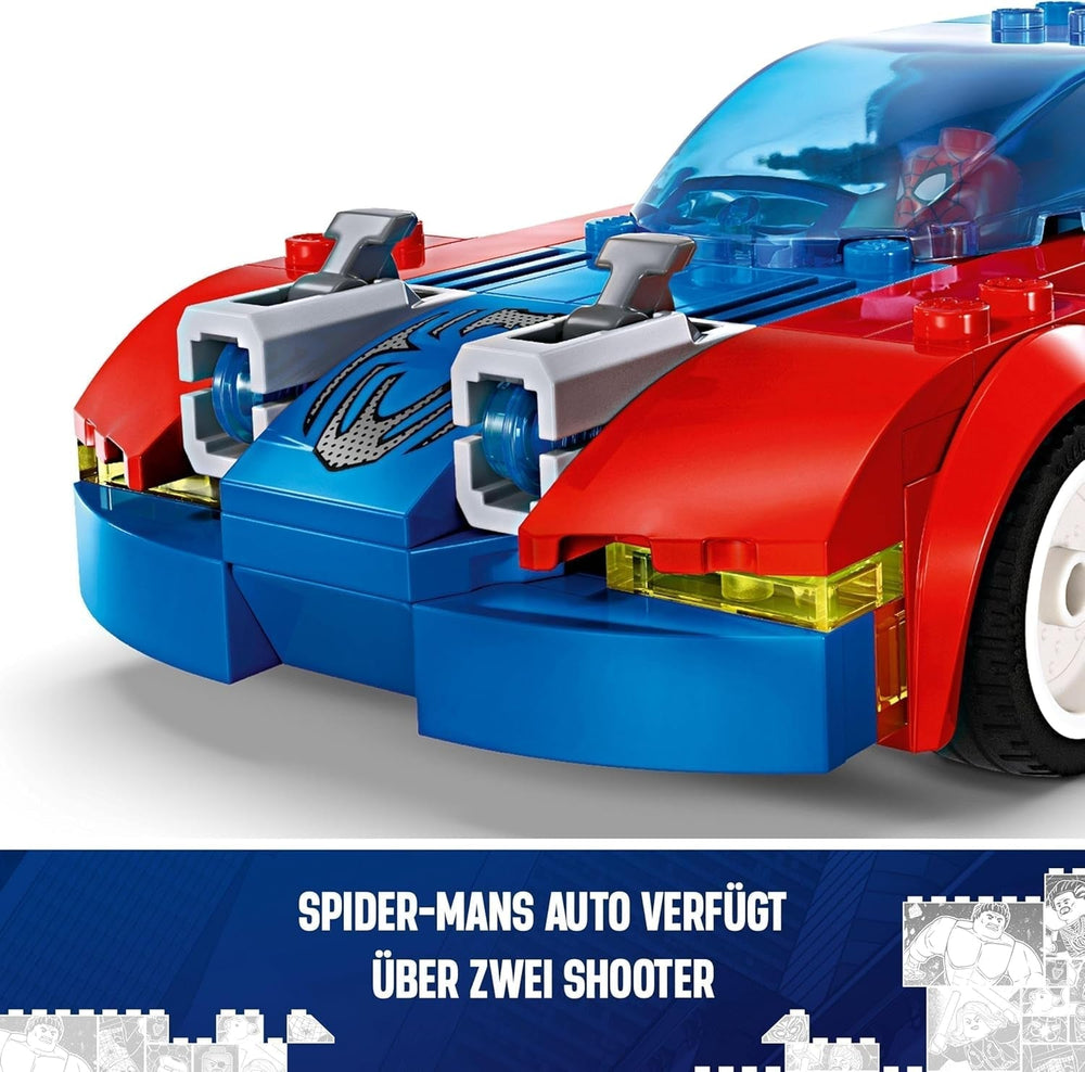 LEGO Marvel Spider-Man Race Car & Venom Green Goblin, jouet de jeu de rôle Spidey avec figurines de super-héros et voiture à construire, cadeau pour enfants, garçons et filles de 7 ans 76279 Ensembles de construction Beuche den LEGO-Store