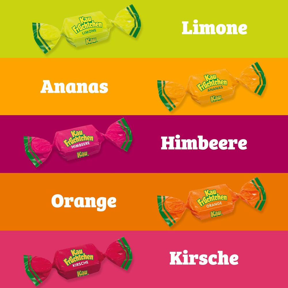 Acheter – 1 x 425g – Bonbons moelleux en cinq saveurs fruitées