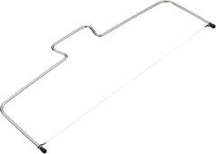 KitchenCraft Sweetly Does It - Niveleur de gâteau, coupe-couche, outil de cuisson en acier au carbone, 4 cm, argent