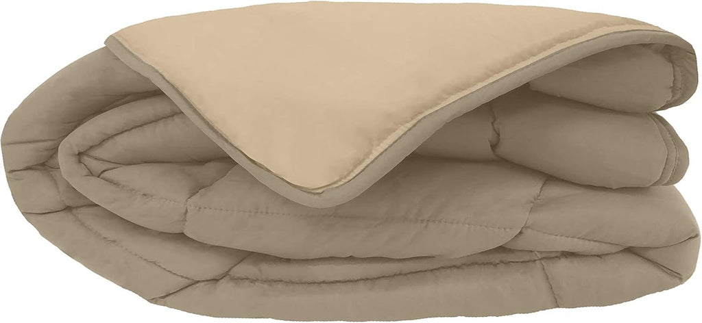 Couette CALGARY Ciocolată/Corail 140 Plapumi si pilote Naty Shop 220X160X1 cm