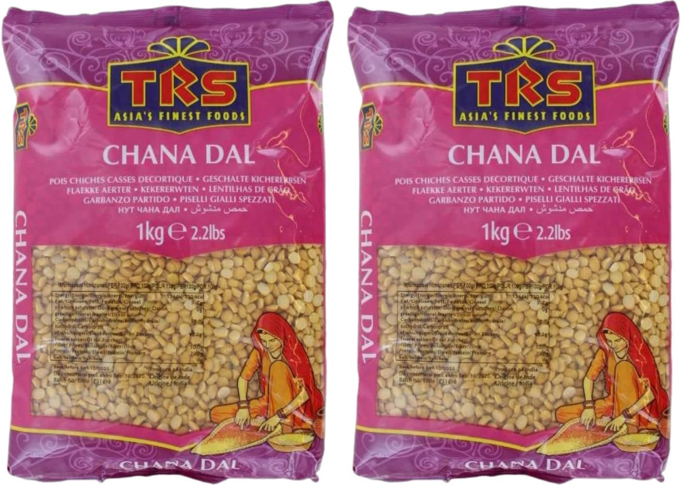 TRS - Pois chiches (Chana Dal) - (1 x 1 kg)