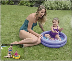 Intex 59409NP - Piscine gonflable pour bébé avec imprimé animal, 1 pièce, vinyle, multicolore, 61x15 cm